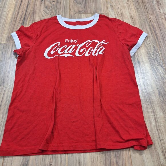 Coca Cola short sleeve shirt size XL - Picture 1 of 6